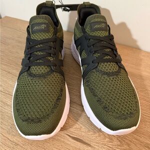 Avia Men’s Dark Green and Black Athletic Shoes, NWT